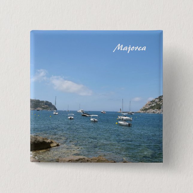 Majorca Button (Front)