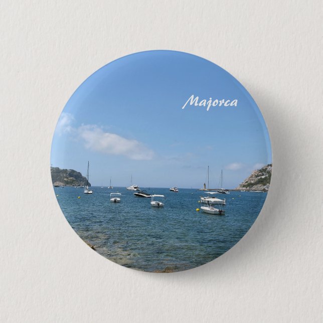 Majorca Button (Front)