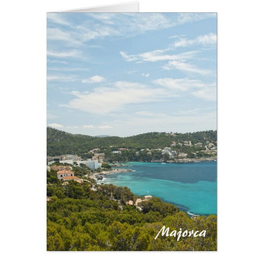 Majorca Greeting Card (Front)