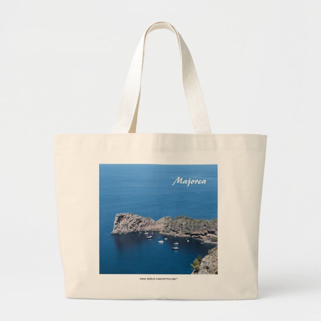 Majorca Large Tote Bag (Front)