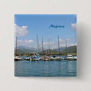 Majorca Pinback Button