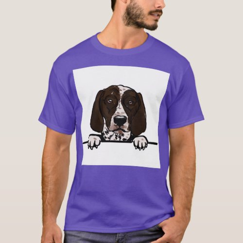 Majorca pointing dog_ T_Shirt