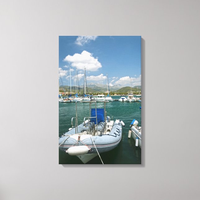 Majorca Wrapped Canvas Print (Front)