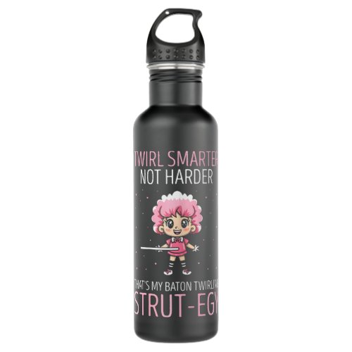 majorette dance quote 2twirling recitals and baton stainless steel water bottle