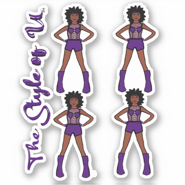 Majorette / Dancer Stickers Orchard 2 (Front)