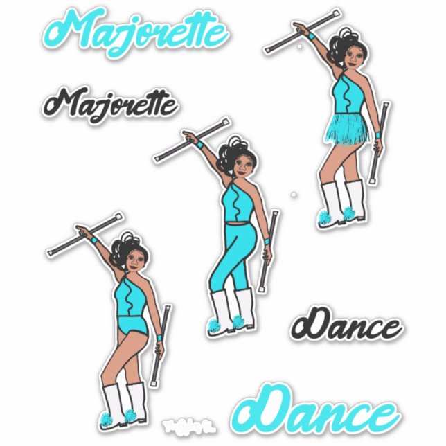 Majorette Quick Change Stickers (Marine 2) (Front)