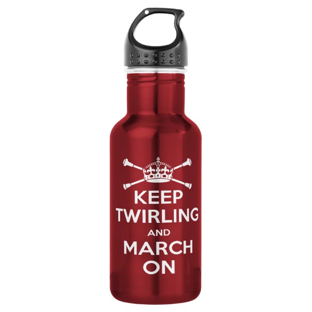 Majorettes/Baton Twirlers Water Bottle (Front)