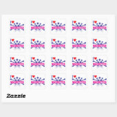 Majorettes Square Sticker (Sheet)