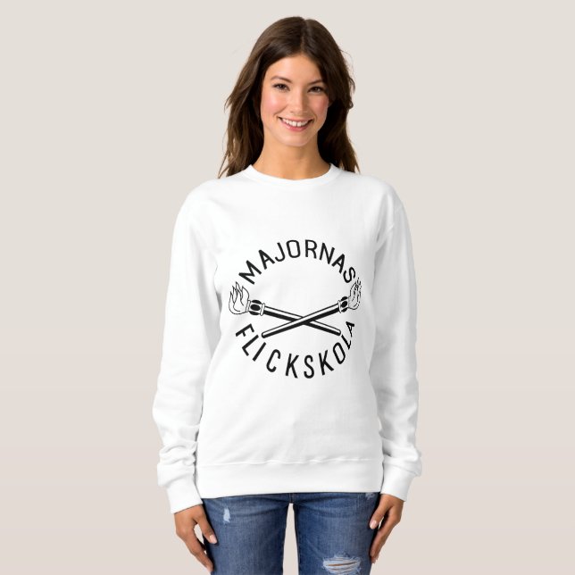 Majornas Flickskola Sweatshirt (Front Full)
