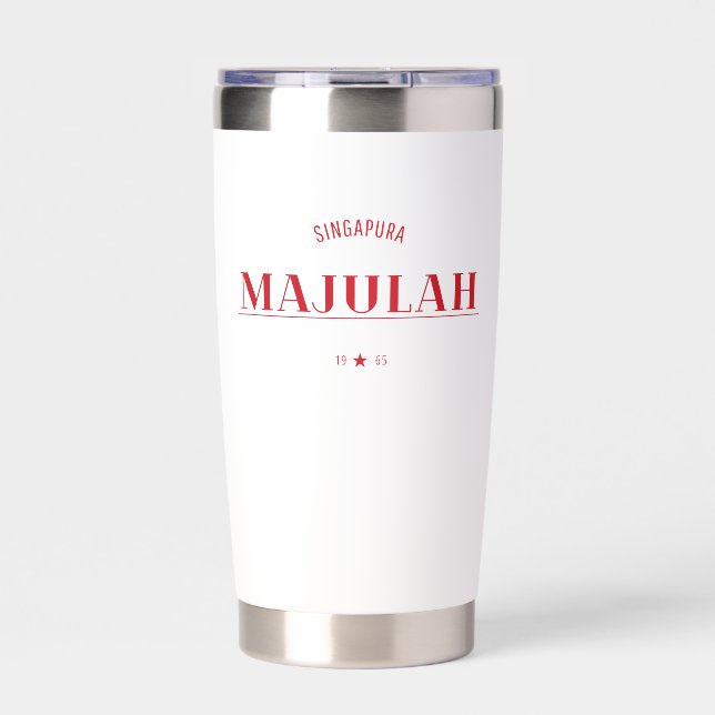 Majulah Singapura Celebration  Insulated Tumbler (Front)