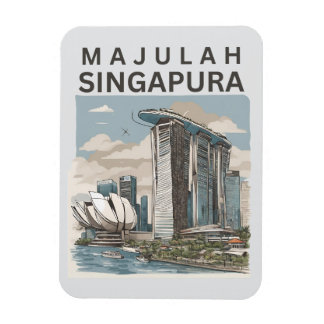 Majulah Singapura Magnet