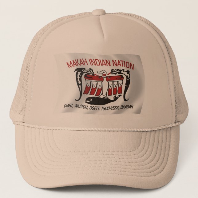 Makah Tribe Flag Hat (Front)