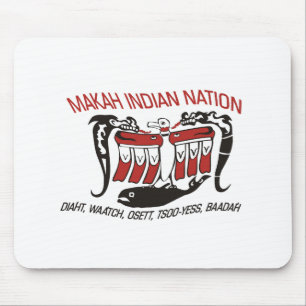 Makah Tribe Flag Mousepad