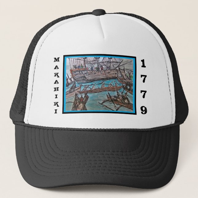 MAKAHIKI 1779 TRUCKER HAT (Front)