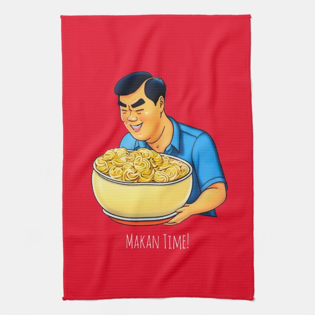 Makan Time Kitchen Towel (Vertical)