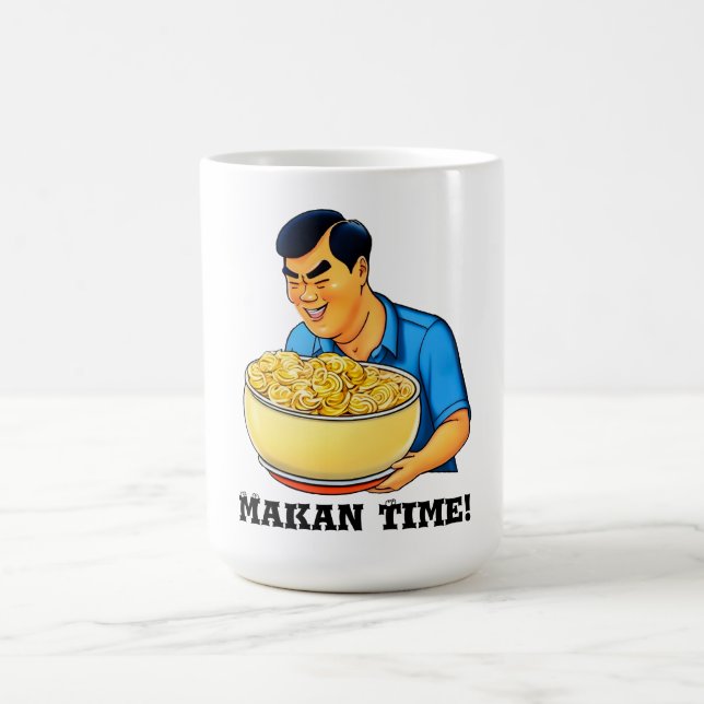 Makan Time - Singapore Color Morph Mug (Center)