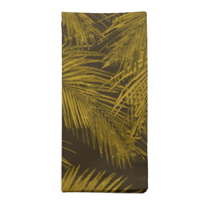 Makana Palms Hawaiian Tropical Napkins (Folded)