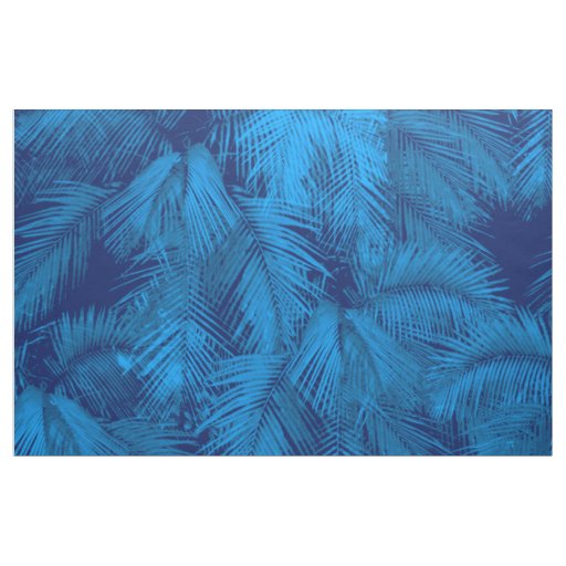Makana Palms Hawaiian Tropical Print Fabric