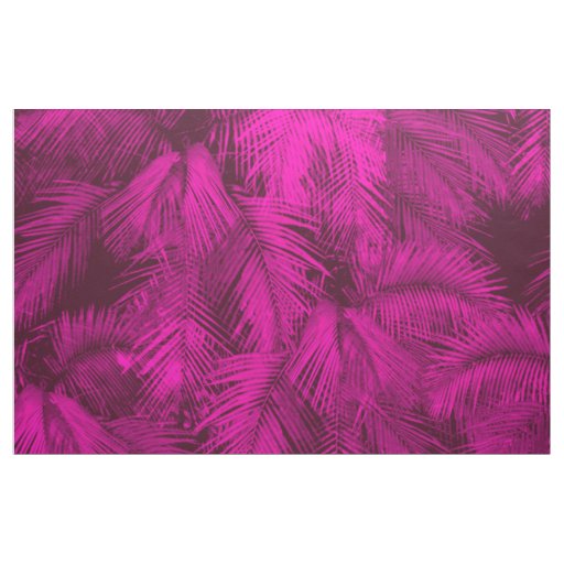 Makana Palms Hawaiian Tropical Print Fabric