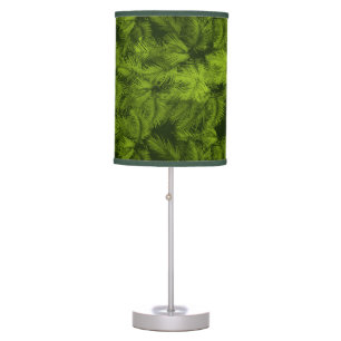 Makana Palms Hawaiian Tropical Print Table Lamp