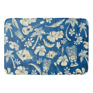 Makapuu Beach Hawaiian Batik Bath Mat