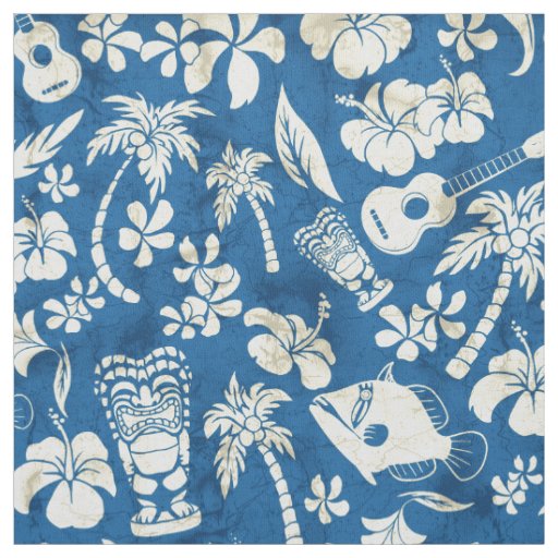 Makapuu Beach Hawaiian Batik Fabric