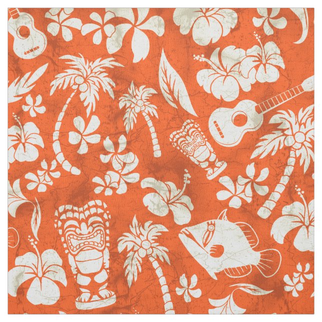 Makapuu Beach Hawaiian Batik Fabric (Swatch)