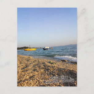 Makarska, Croatia city postcard