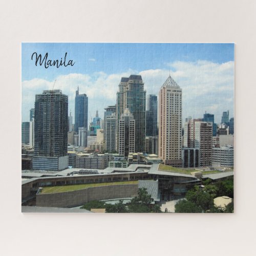 makati skyline jigsaw puzzle