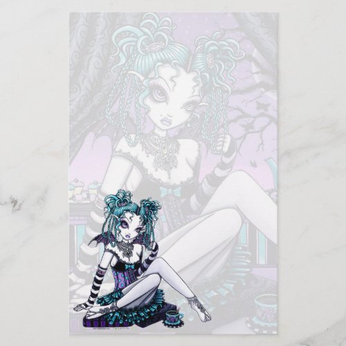 Makayla Goth Couture Tea Party Fairy Stationery