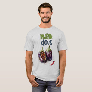 Makdous Stuffed Eggplant Walnuts, Garlic مكدوس T-Shirt