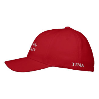 MAKE 400 GREAT AGAIN EMBROIDERED BASEBALL CAP