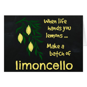 Make a Batch of Limoncello Lemon Liqueur Cards