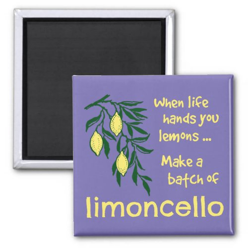 Make a Batch of Limoncello Lemon Liqueur Magnet