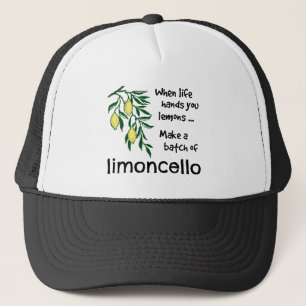 Make a Batch of Limoncello Lemon Liqueur Trucker Hat