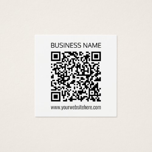 Make a Business QR Code Instantly  Editable Text