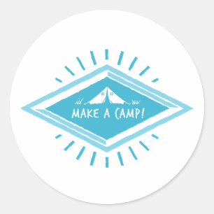 Make a Camp Sticker – Adventure and Camping Vinyl
