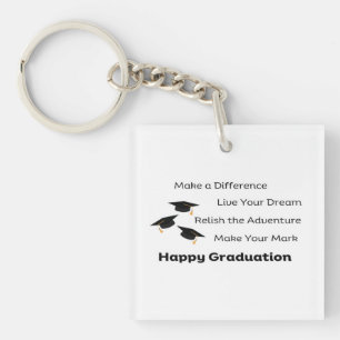Make a Difference for a graduate on a  Keychain