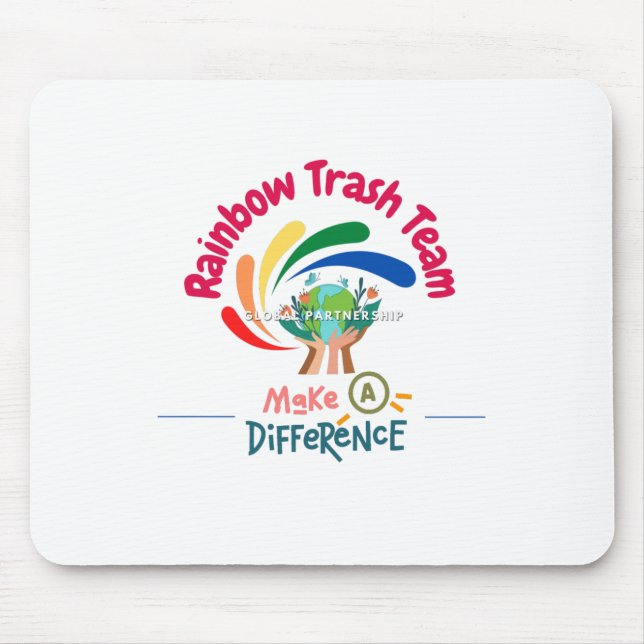 Make a Difference Mouse Pad (Front)