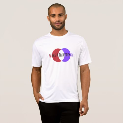 Make a difference simple  elegant T_Shirt