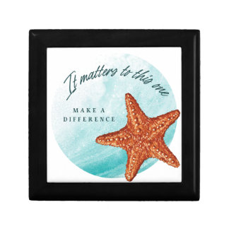 Make A Difference, Starfish Story. Gift Box