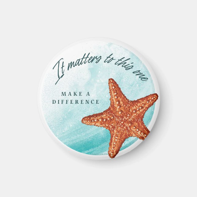 Make A Difference, Starfish Story. Magnet (Front)