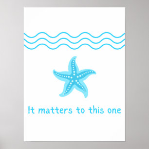 Make A Difference, Starfish Story. Poster