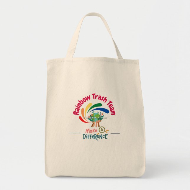 Make a Difference Tote Bag (Front)