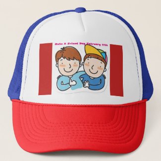 Make A Friend Day Hat