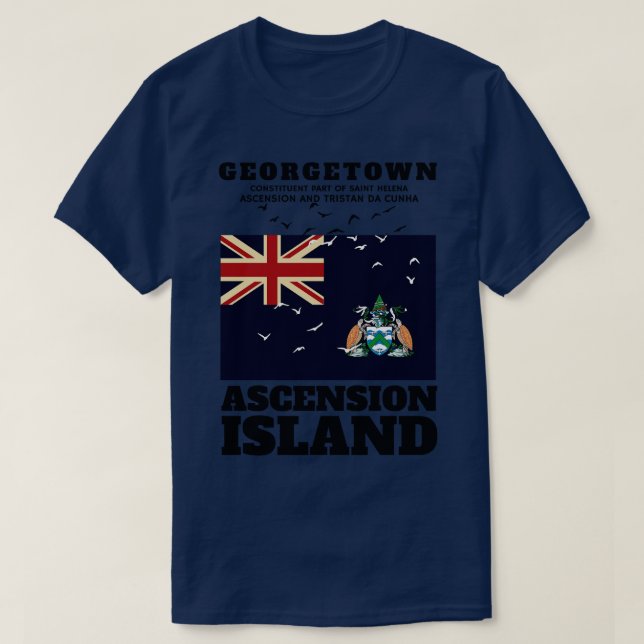 make a journey to Ascension Island T-Shirt (Design Front)