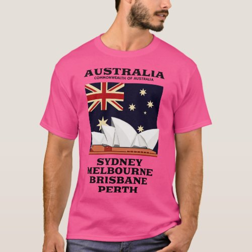 make a journey to Australia T_Shirt