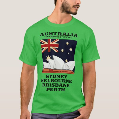 make a journey to Australia T_Shirt