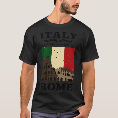 make a journey to Italy T_Shirt