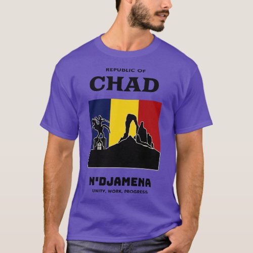 make a journey to NDjamena Chad T_Shirt